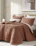 French Flax Clay Linen Garment Washed Quilt Set by Harbour House